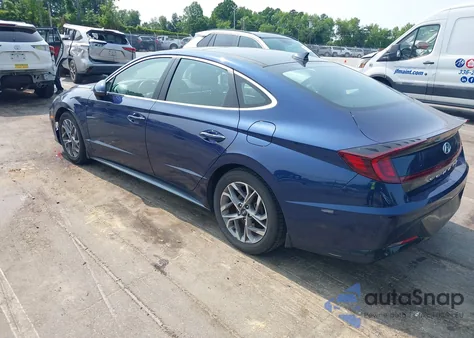 2021 Hyundai Sonata Sel из США, поврежденный, VIN 5NPEF4JA8MH096441